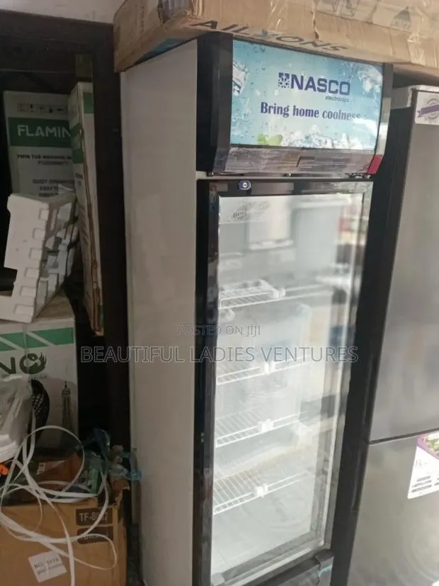 Nasco Glass Door Beverage Cooler · Photo 1