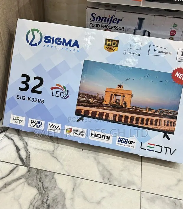 New Peaceful Led Full Hd 32” Sigma (Sig-K32v6) Tv · Photo 1