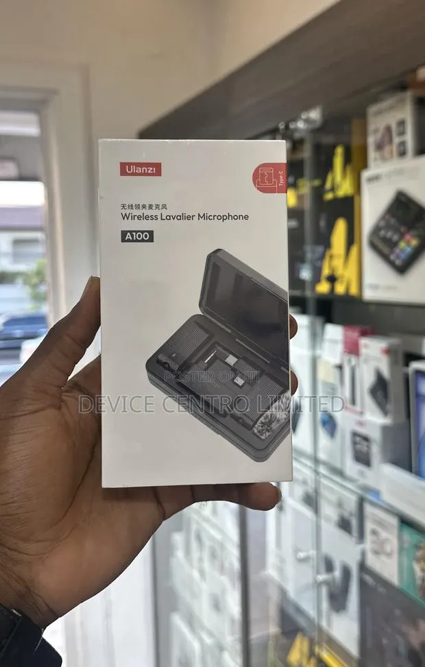 Ulanzi A100 Wireless Lavalier Microphone Type C · Photo 1