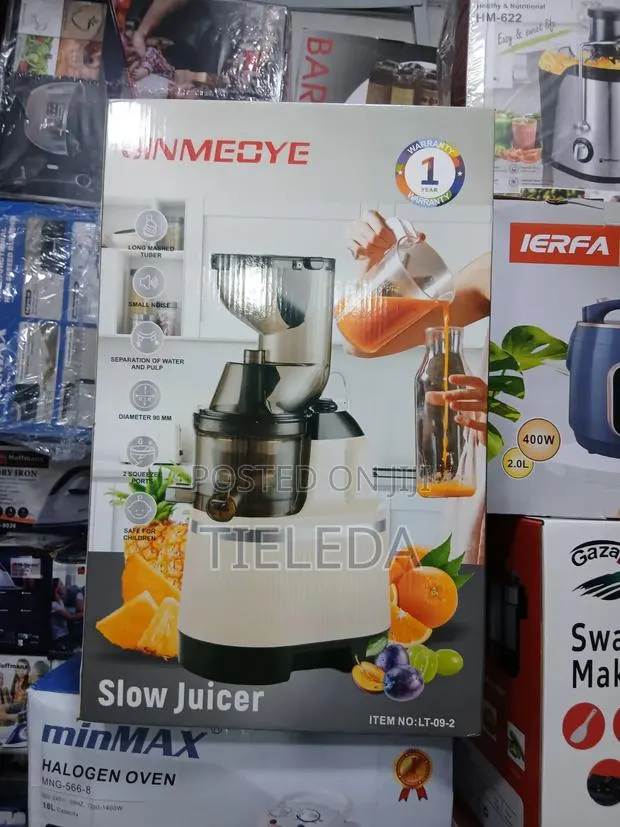Jinmeoye Slow Juicer Lt-09-2 - Fresh Fruit Vegetable Juice Extractor · Photo 1