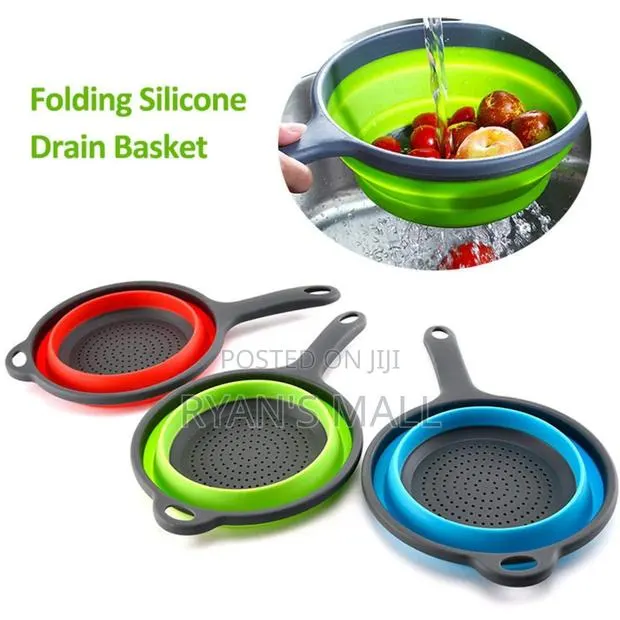 Foldabke Silicon Strainer · Photo 1