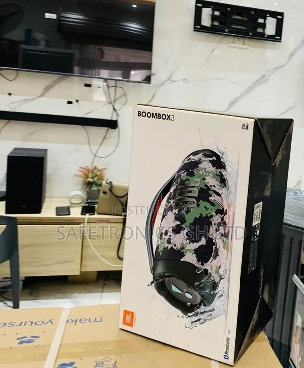Newly Virtual Black JBL Bluetooth Boombox 3 Speaker · Photo 1