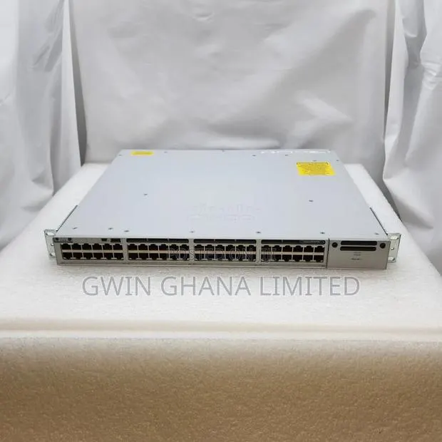 Cisco C9300-48p-E 48-Port Gigabit Managed PoE+ Modular Switch · Photo 1
