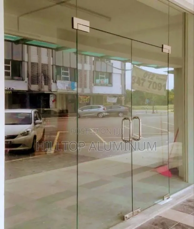 Double Glass Door Installation · Photo 1