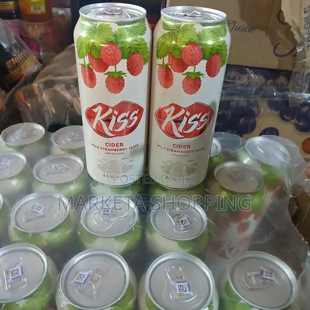 Kiss Cider Strawberry 500mlx24 · Photo 1
