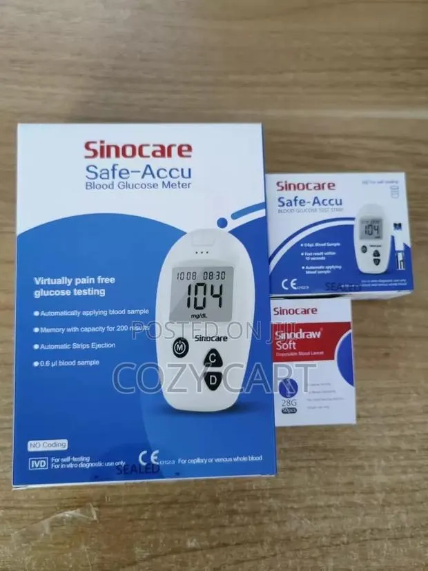 Sinocare Safe-Accu Blood Glucose Meter · Photo 1