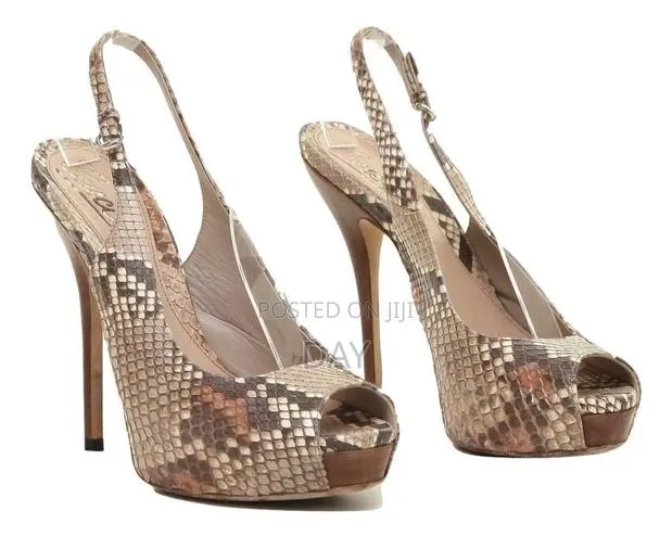 High Heel Gucci Snakeskin Leather · Photo 1