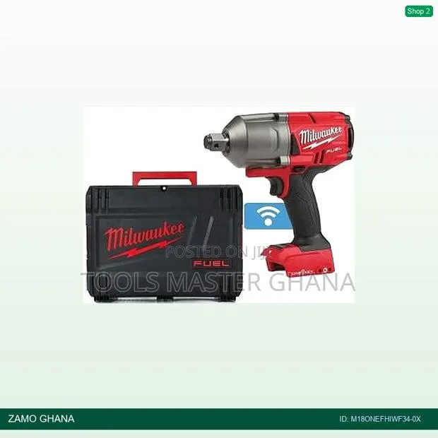 18v 3/4 High Torque Impact One Key Wrench With Fric - M18onefhiwf34-0x · Photo 1