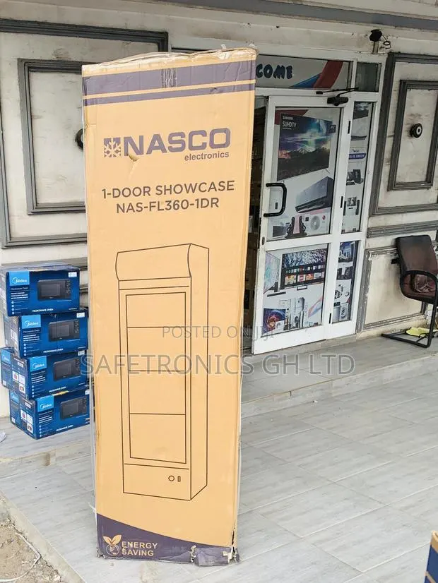 Super Notch Nasco 298 LTRS Display Fridge-Nas- FL360-1DR · Photo 1