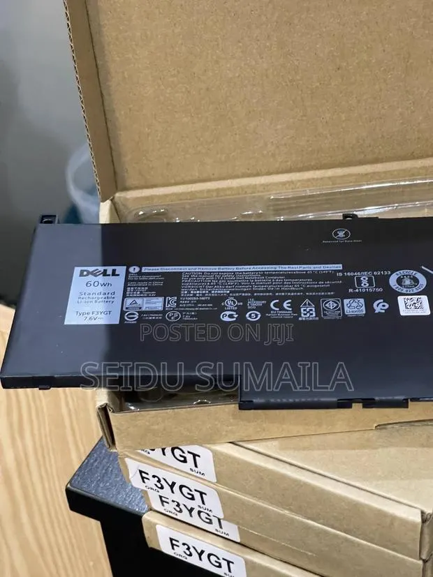F3ygt Dell Battery ( 7480, 7280, ) · Photo 1