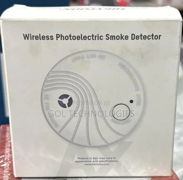 Hikvision Wireless Photoelectric Smoke Detector Ds-PDDMK-S-We · Photo 1