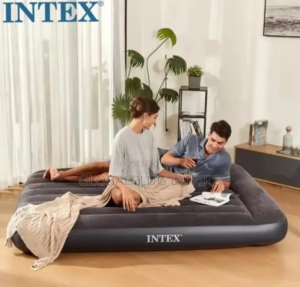 Premium Intex Inflatable Bed 25cm Thick Double Size Mattress · Photo 1