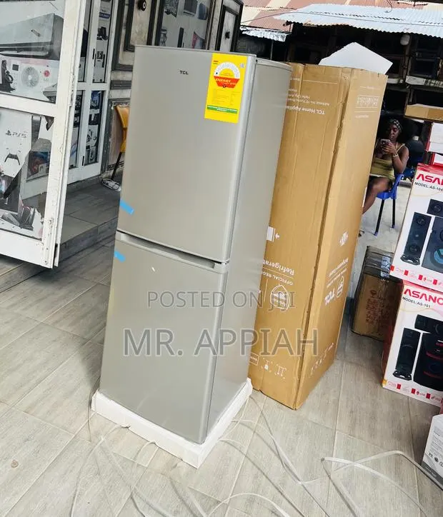 Super Affordable TCL 142Liters Double Door Electric Refrigerator. · Photo 1
