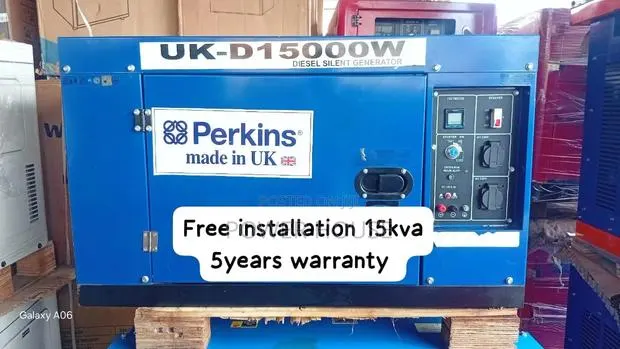 Perkins 15kva Silent Diesel Generator Set – Strong Backup Power 15kva · Photo 1