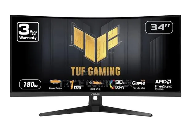 ASUS Tuf Gaming QHD 1440p 180hz Curved Monitor · Photo 1