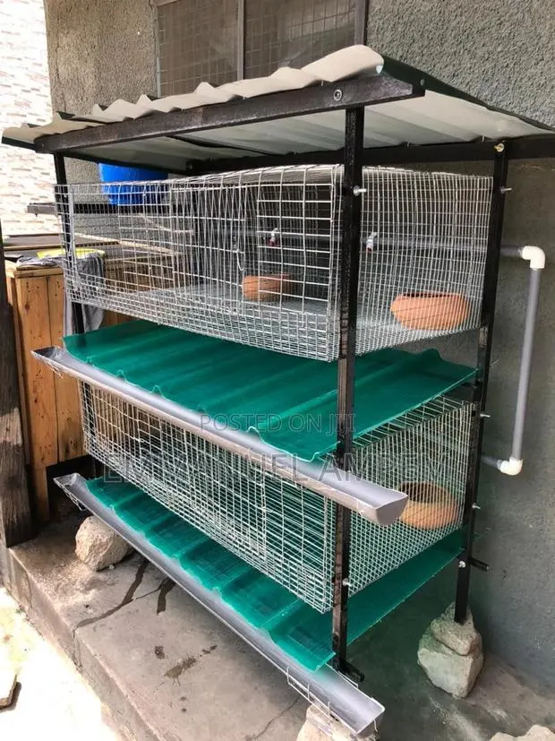 4 Unit Cage For Rabbits And Grasscutters · Photo 1