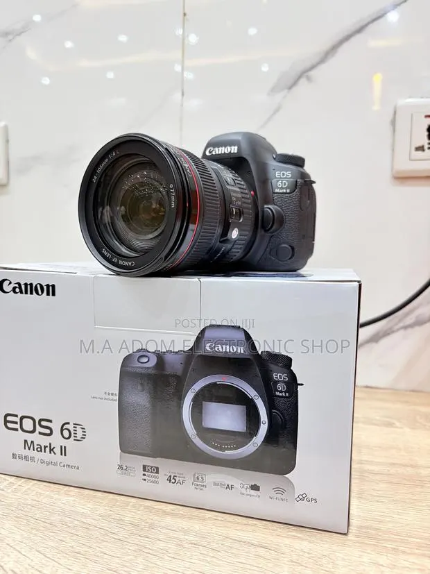 Canon Eos 6D Mark II Digital Camera With 24-105mm USM Lens · Photo 1