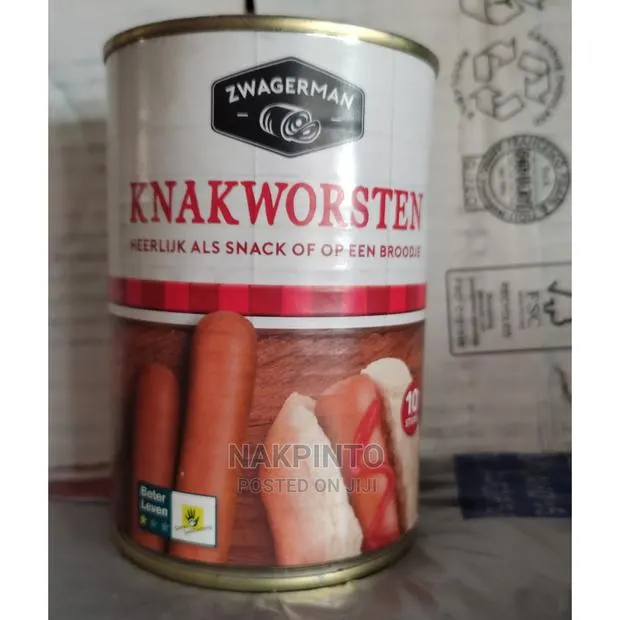 Canned Sausage ( Knak, Kip Worst ) 400g · Photo 1