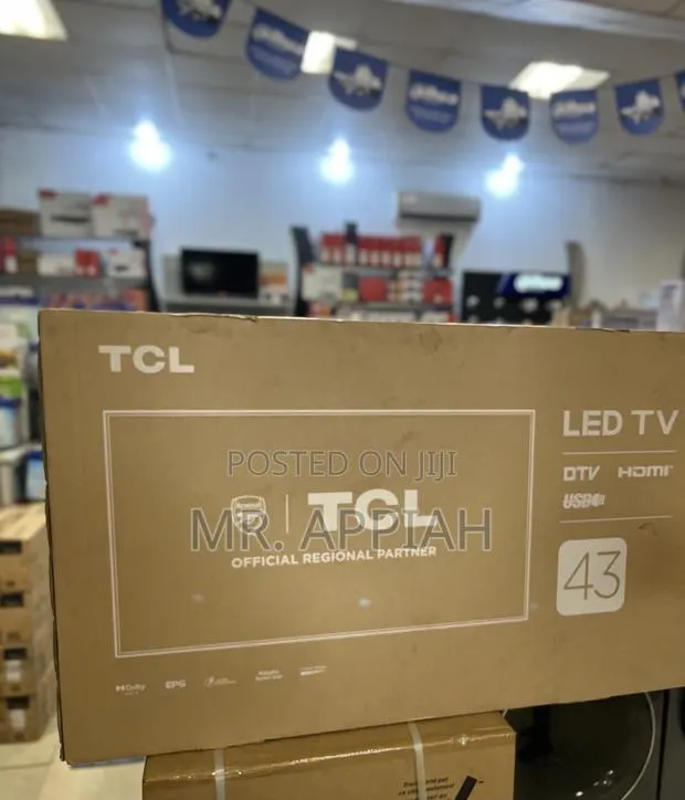 Choose Premium TCL 43” Qled Smart Android TV · Photo 1