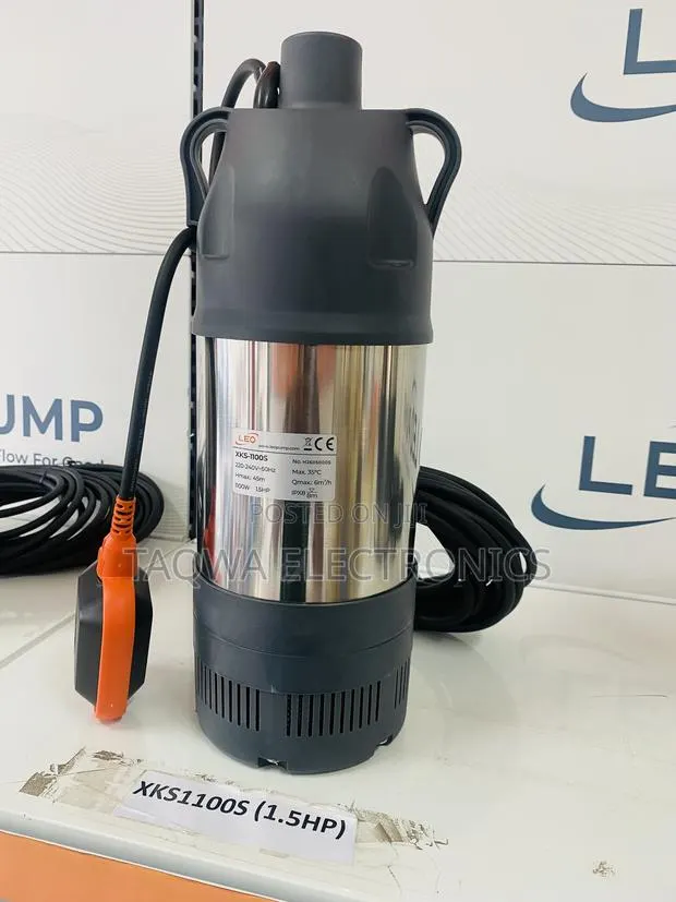 Leo Typically 1.5hp Garden Submersible Pump · Photo 1