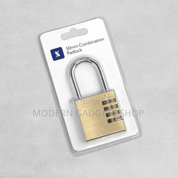 4-Digit Combination Padlock – Keyless Security Lock. · Photo 1
