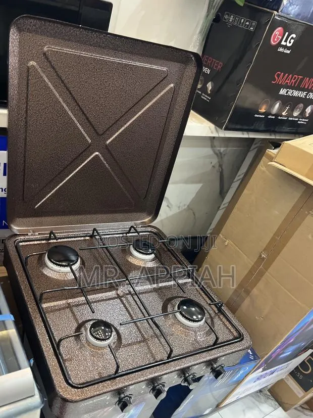 Super Classic Volcano 4 Gas Table Top Cooker(Brown). · Photo 1