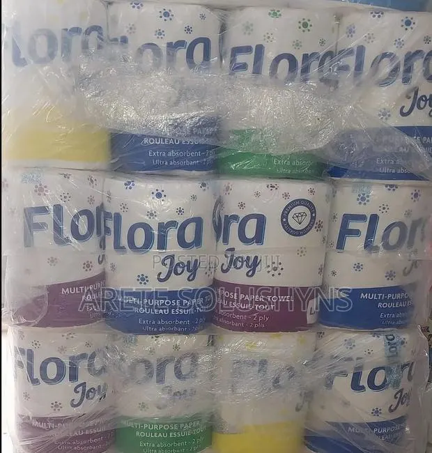 Flora Large Kitchen Tissue 12rolls · Photo 1