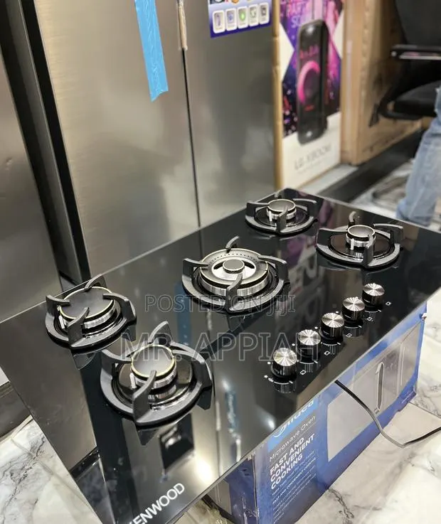 Super Classic Kenwood 90cm Inbuilt 5 Gas Hob(Tempered Glass) · Photo 1