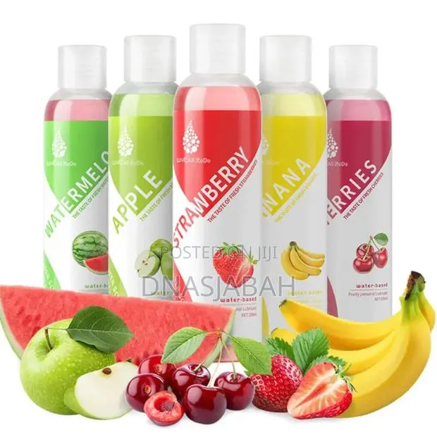 Fruit-Flavored Water-Based Lubricant - 200ml · Photo 1