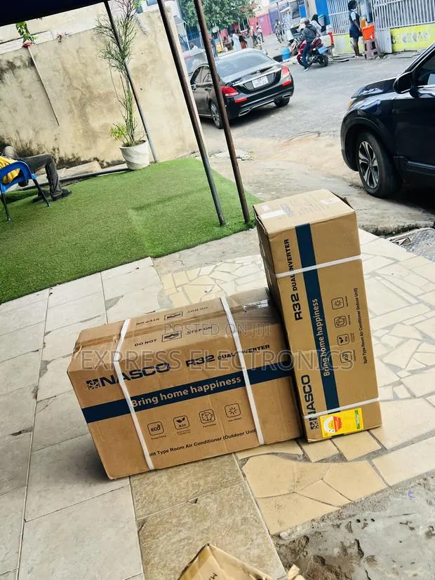 Fresh in Box White Air Conditioner Nasco 1.5hp Air Conditioner · Photo 1