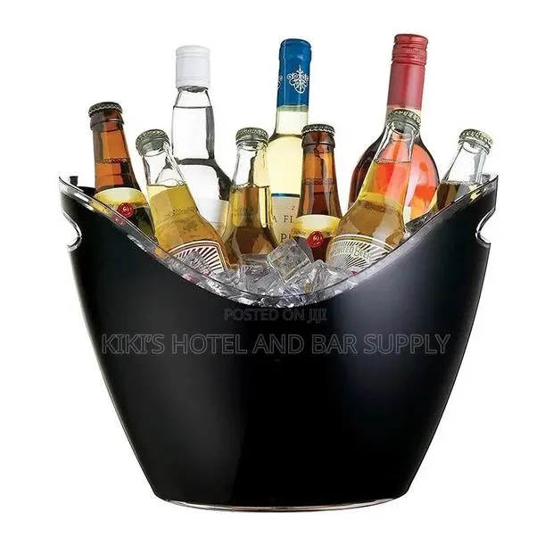 8l Black Acrylic Ice Bucket · Photo 1