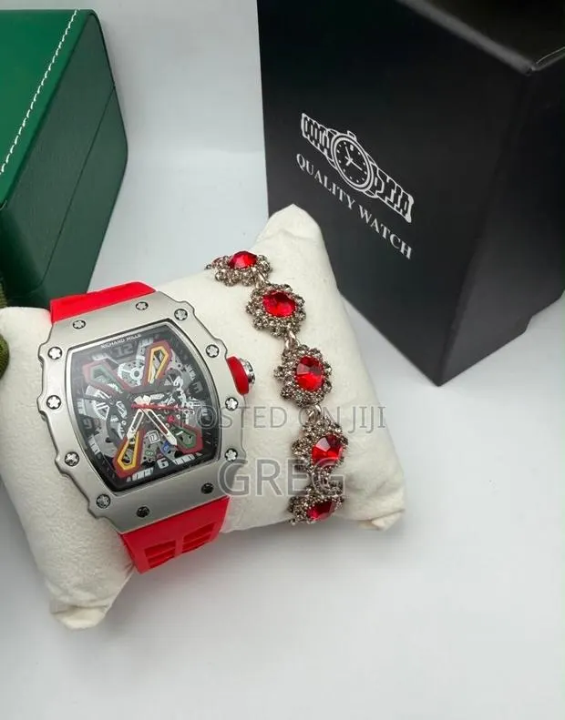 Richard Mille Red (With Bracelet) · Photo 1