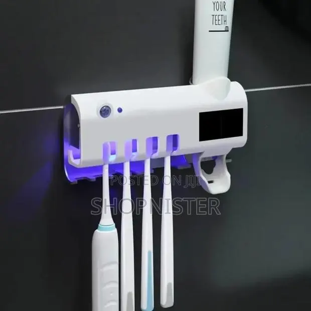 Rechargeable Multifunctional Uv Sterilizer Toothpaste Holder · Photo 1