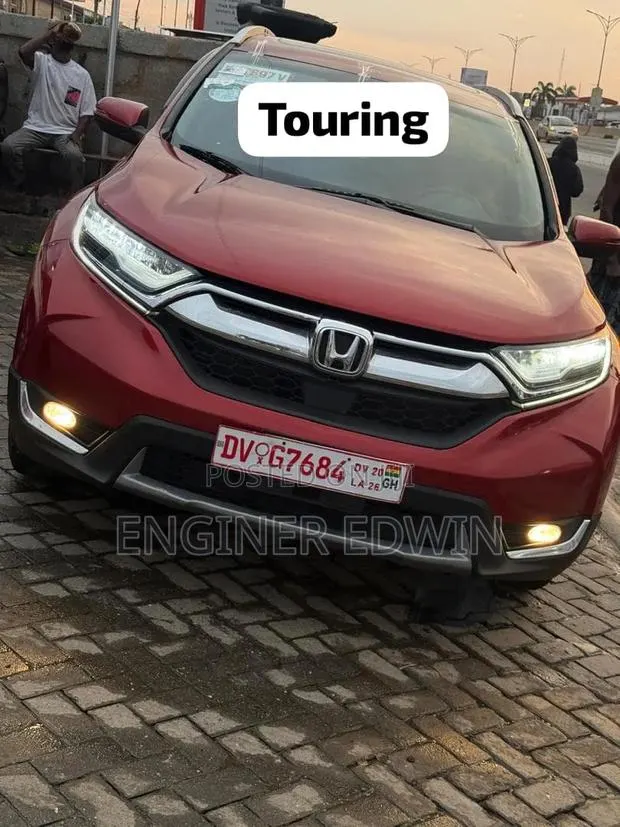 Honda CR-V Touring AWD 2018 Orange · Photo 1