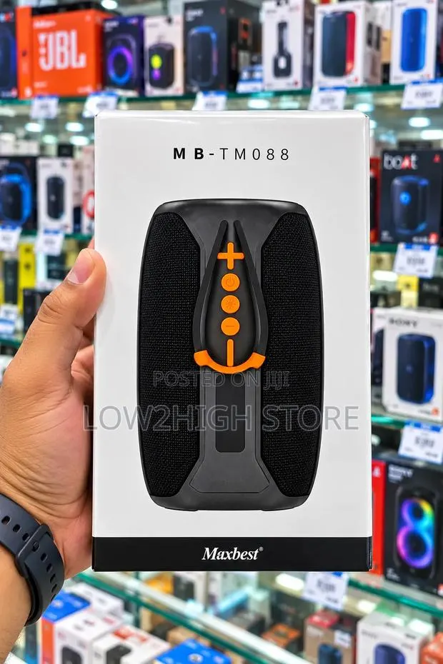 Maxbest MB-TM088 15W Deep Bass RGB Bluetooth Speaker - Low2High · Photo 1