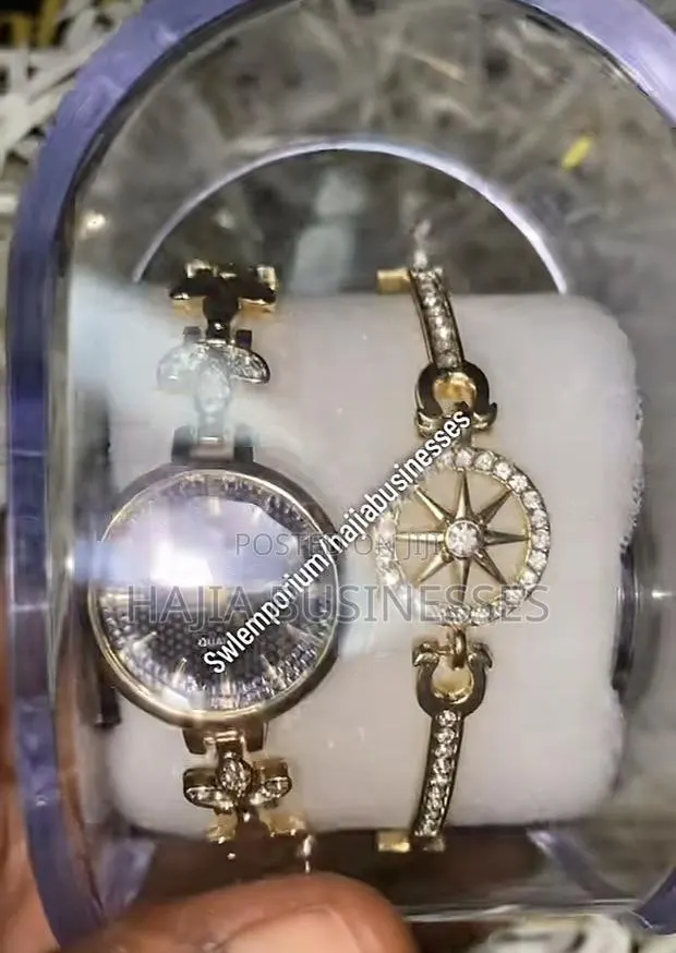 Bracelet and Watch Jewelry Set · Photo 1