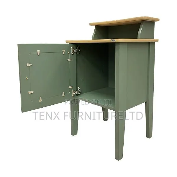 End Table Charlotte Oak/Mint · Photo 1