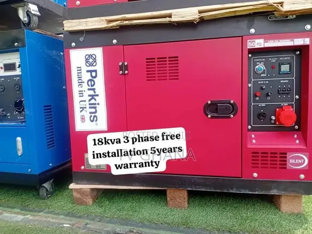 Perkins 18kva Silent Force Industrial Generator18kva · Photo 1