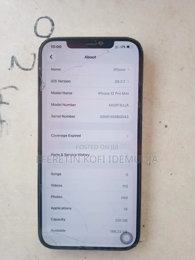 Apple iPhone 12 Pro Max 256 GB Gray · Photo 1