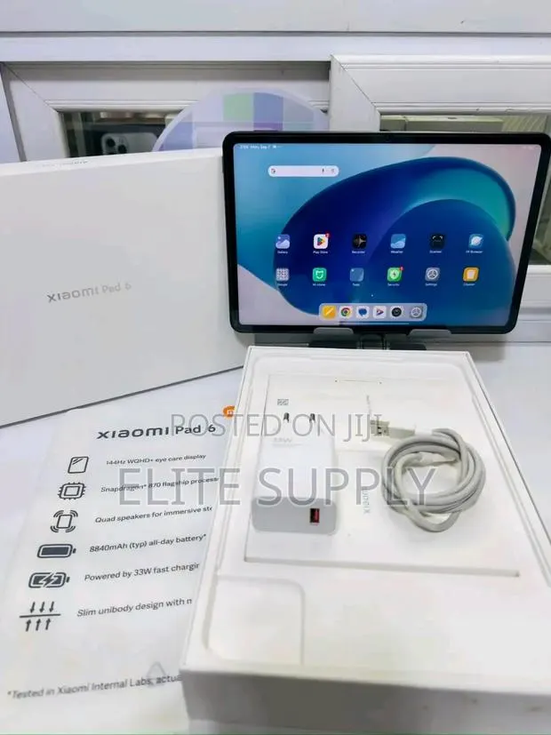 New Xiaomi Pad 6 256 GB Black · Photo 1