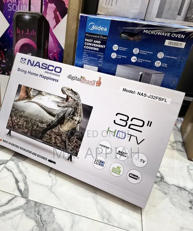 Adorable Nasco Digital Satellite Television(2025 Model) Black · Photo 1