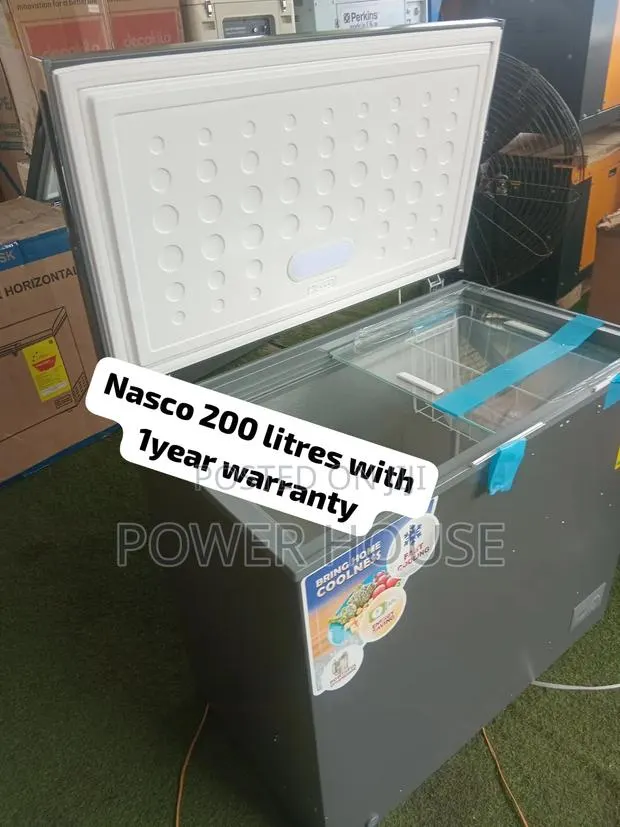 NASCO 200 Litres Chest Freezer – Reliable Heavy-Duty Freezer · Photo 1