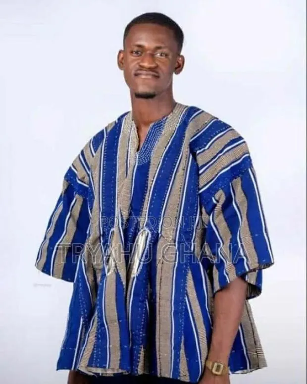 Original Handmade Ghanaian Traditional Fugu, Batakali, Smock · Photo 1