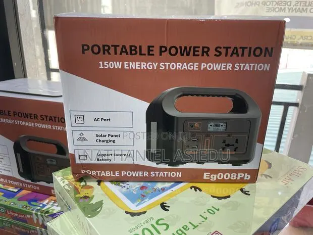 Enginstar Portable Power Station 150w 155wh Solar Generator · Photo 1