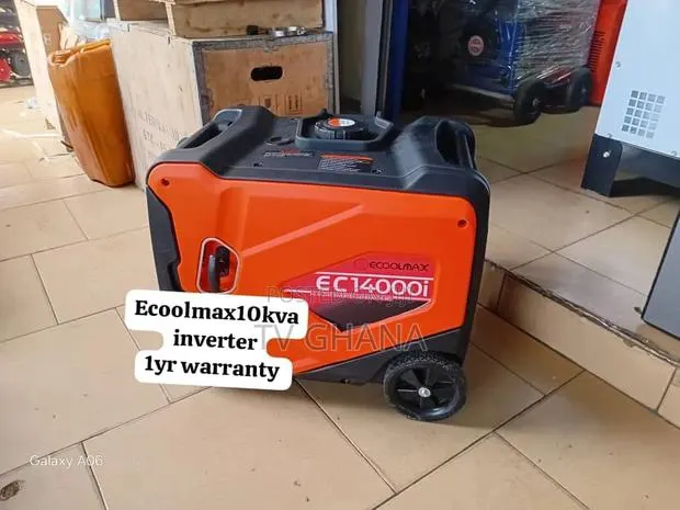 Ecoolmax 10kva Fuel Efficient Silent Inverter Generator – 14kw 10kva · Photo 1