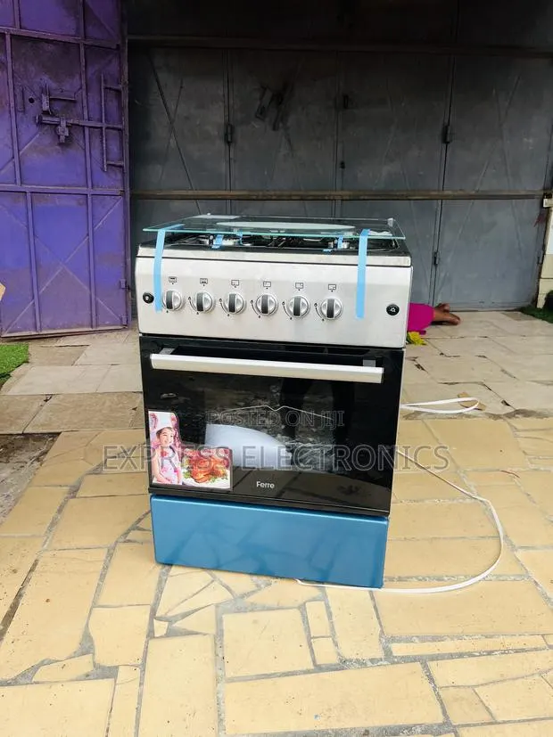Ultra High Ferre Gas Cooker Oven Rotisserie 4b 60/60 New Line · Photo 1