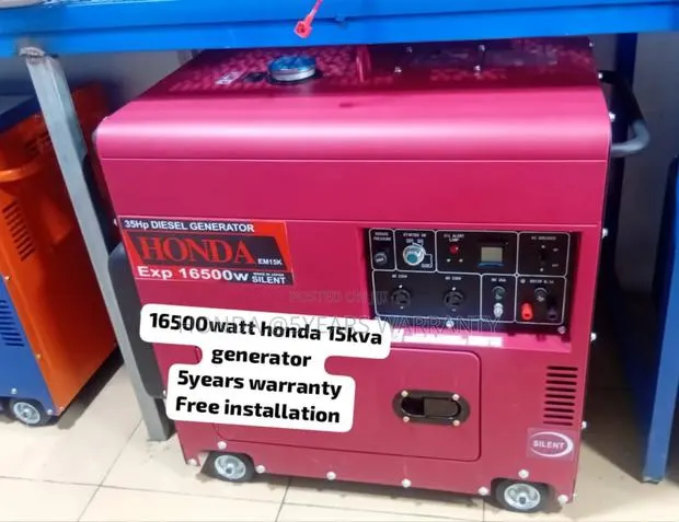 High Capacity Generator Honda 15kva 16500watt Diesel 15kva · Photo 1