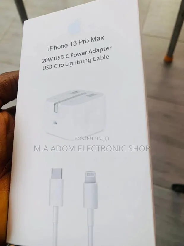 Fresh in Box Type C 3 Pin Charger(White). · Photo 1