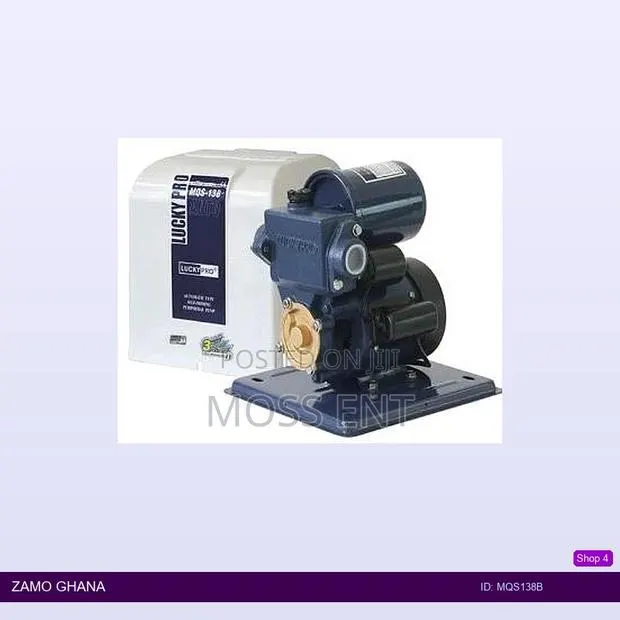 Automatic Self-Priming Peripheral 0.5 Hp - Mqs138b · Photo 1