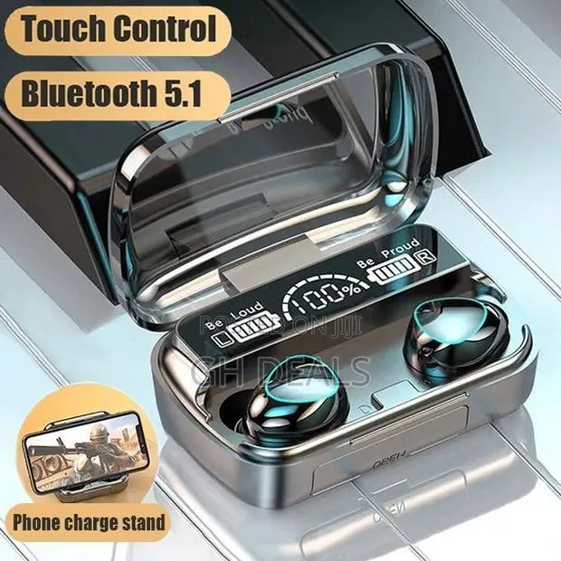 Wireless Finger Touch Control True Bass Bluetooth Headset · Photo 1